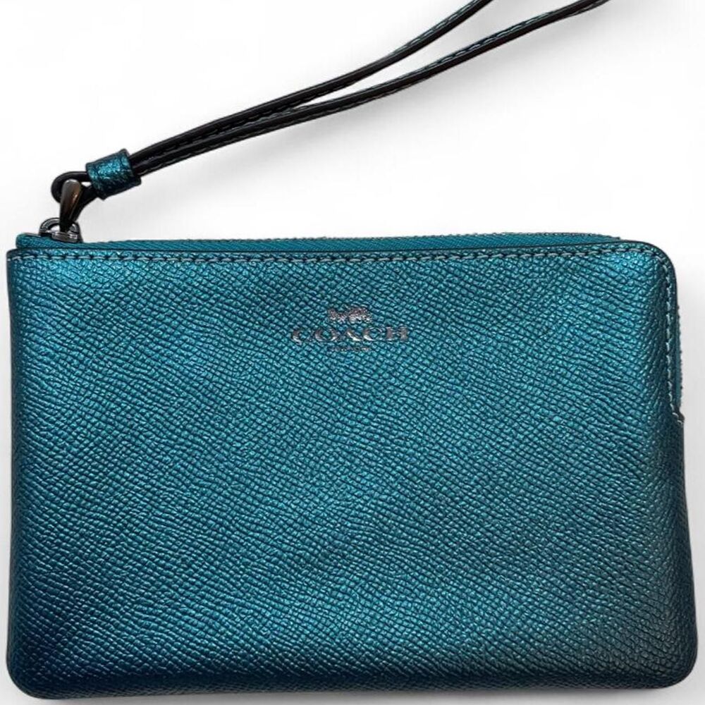 Coach Women's Blue and Green Bag